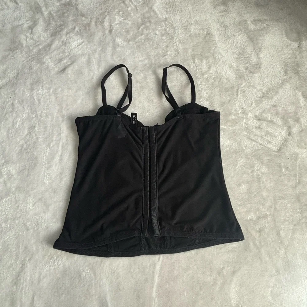 Black Women's corset Top - Picture 2 of 4